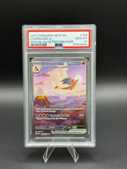 💥2023 Pokemon 151 CHARIZARD ex Special Illustration Rare #199 PSA 10 GEM Mint💥 - Image 1