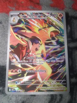 Pokemon TCG Ethan's Typhlosion Destined Rivals Illustration Rare Card 190/182 - Image 3