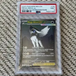 Mega Absol EX #180 – PSA 9 – Mega Evolutions – Full Art Holo Pokemon Card - Image 1
