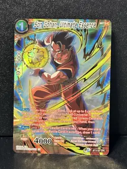 Dragon Ball Super Card Son Gohan, Ultimate Essence BT14-007 SPR Cross Spirits - Image 1