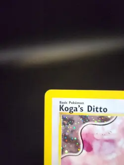 Pokemon TCG Koga's Ditto Holo Rare Card 10/132 Gym Challenge Unlimited NM - Image 4