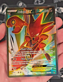 Scizor EX 119/122 Breakpoint Full Art Ultra Rare Pokemon Card - NM - Image 2