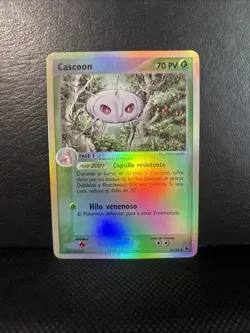 Cascoon Ruby and Sapphire Reverse Holo Card 26/109 - Image 1