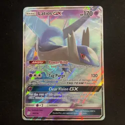 Pokemon TCG Latios GX Unified Minds Holo Ultra Rare Card 78/236 NM/Mint - Image 1