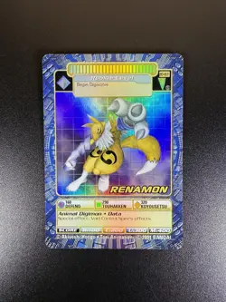 Digimon Renamon BO-169 S Card 2001 Digi-Battle Series 4 Bandai Holo Nm/M - Image 1