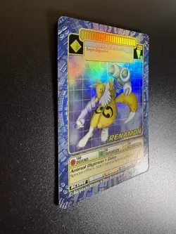 Digimon Renamon BO-169 S Card 2001 Digi-Battle Series 4 Bandai Holo Nm/M - Image 3