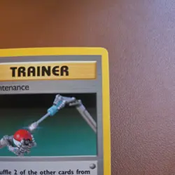 Pokemon TCG Maintenance Base Set 2 112/130 Regular trainer card - Image 3