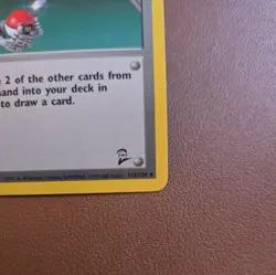 Pokemon TCG Maintenance Base Set 2 112/130 Regular trainer card - Image 4