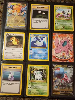 Pokemon Card Lot Vintage WOTC Modern Binder Collection Holos Ultra Rares Topps - Image 4