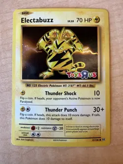 Electabuzz - (Toys R Us Promo) 041/108 Miscellaneous Cards & Products Holo - Image 1