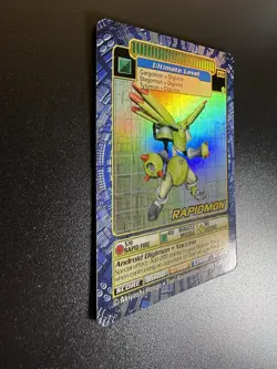 Digimon Rapidmon BO-168 S Card 2001 Digi-Battle Series 4 Bandai Holo Nm - Image 3