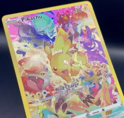 Pikachu 160/159 Crown Zenith Ultra Rare Unique Full Art Pokemon Card NM/M - Image 3
