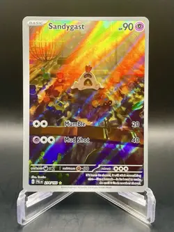 Sandygast 214/193 Paldea Evolved Illustration Rare Full Art Pokemon Card NM/M - Image 1