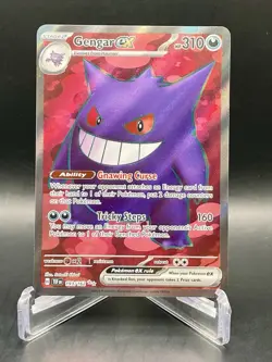 Gengar ex 193/162 Temporal Forces Ultra Rare Full Art Holo Pokemon Card NM/M - Image 1