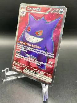Gengar ex 193/162 Temporal Forces Ultra Rare Full Art Holo Pokemon Card NM/M - Image 2