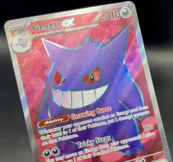 Gengar ex 193/162 Temporal Forces Ultra Rare Full Art Holo Pokemon Card NM/M - Image 5
