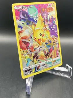 Pikachu 160/159 Crown Zenith Ultra Rare Unique Full Art Pokemon Card NM/M - Image 3