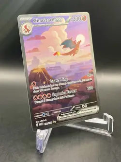 Charizard ex 199/165 SV 151 Special Illustration Rare Full Art Pokemon Card NM/M - Image 3