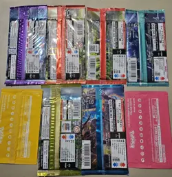 Lot Of 8 Pokemon Cards Packs Japan Korea Sealed Tcg Mixed Sets Eevee Gym Promo - Image 2