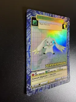 Digimon Terriermon BO-166 S Card 2001 Digi-Battle Series 4 Bandai Holo Nm/M - Image 3