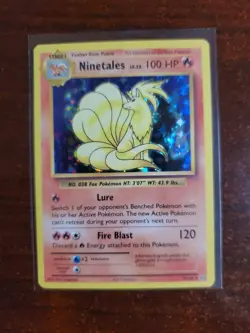 Ninetales Holo Foil Rare XY Evolutions 2016 Pokemon Card TCG # 15/108 - Image 1
