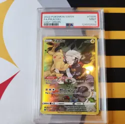 Pokemon Card Pikachu TG05/TG30 SWSH Lost Origin Full Art Trainer Gallery PSA 9 - Image 1