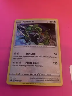Rayquaza SWSH029 SWSH: Sword & Shield Promo Cards Holo Free Shipping - Image 1