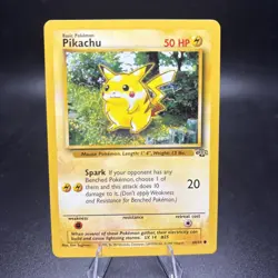 Pikachu 60/64 Red Cheeks Jungle Set WOTC 1999 Pokemon TCG Card NM -j - Image 1
