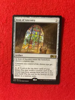 Icon of Ancestry - Core Set 2020 - Magic the Gathering - MTG - Image 1