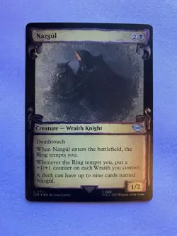 Complete NM FOIL SET: Nazgul Showcase Scrolls Foil Lord of The Rings - Image 2