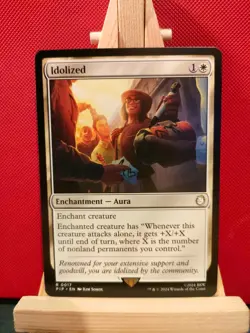 Idolized - Fallout: Universes Beyond - Rare - NM - MTG - Image 1