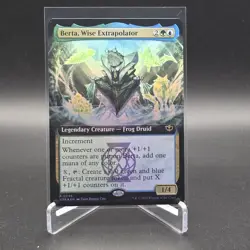 Berta Wise Extrapolator - Secrets of Strixhaven - Extended Art - Foil - MT/NM - Image 1