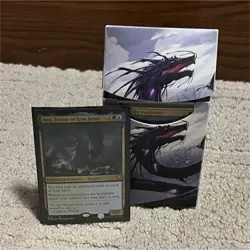 MTG Commander Deck Aesi, Tyrant of Gyre Strait deck with box and sleeves - Image 1
