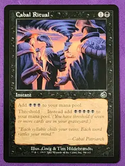 MTG Magic The Gathering - Cabal Ritual - Torment NM - Image 1