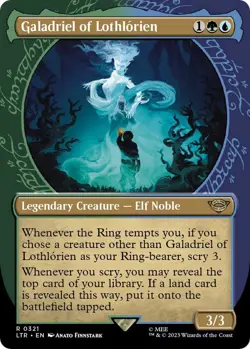 Galadriel of Lothlorien (Showcase) 321 The Lord of the Rings Magic: MTG NM/M - Image 1