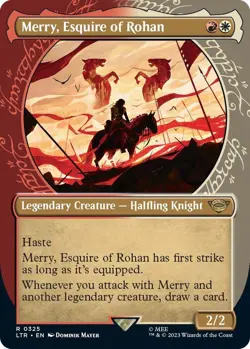 Merry, Esquire of Rohan (Showcase) 325 The Lord of the Rings Magic: MTG NM/M - Image 1