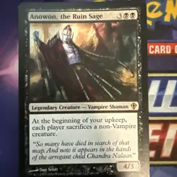 MTG Magic the Gathering Anowon, the Ruin Sage (49/151) Worldwake LP - Image 1