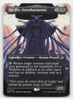 Xu-Ifit, Osteoharmonist (Borderless) 294 Edge of Eternities MTG NM - Image 1