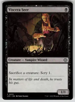 Viscera Seer Common Commander: The Lost Caverns of Ixalan 213 MTG Near Mint - Image 1