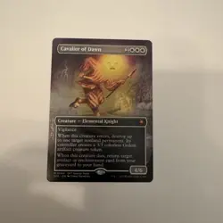 1 x Cavalier of Dawn - Borderless - Special Guests - NM-Mint - MTG - Image 1