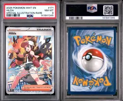 HILDA 2025 POKEMON White Flare SPECIAL ILLUSTRATION Rare PSA 8 - Image 1