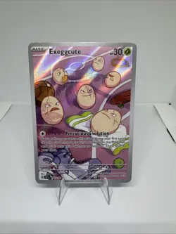 Pokemon TCG Exeggcute 192/191 Surging Sparks Illustration Rare Holo NM - Image 1