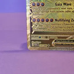 Pokemon Mega Zygarde ex 124/088 Gold Mega Hyper Rare Perfect Order-MINT - Image 5