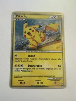 Pokemon TCG Pikachu World Collection PW Holo Promo German - Image 1