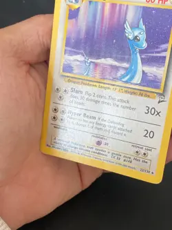 ENGLISH POKEMON DRAGONAIR 22/130 RARE WIZARDS BASE SET 2 DRACO - PL - Image 3