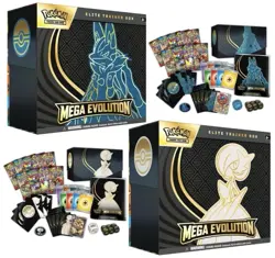 Pokemon Mega Evolution (Gardevoir & Lucario) Elite Trainer Box ETB Set SHIPS NOW - Image 1