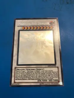 YUGIOH Ghost Rare Majestic Red Dragon ABPF-EN040 - Image 1