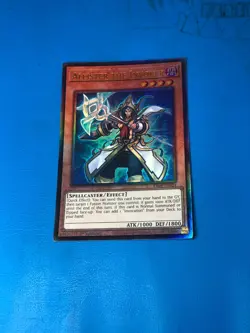 YUGIOH Ultimate Rare Aleister The Invoker RA04-EN024 1st Edition - Image 1