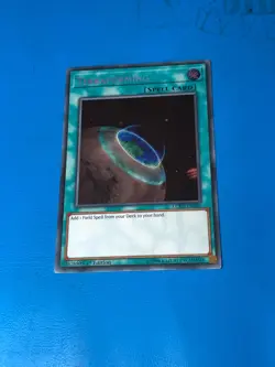 YUGIOH Secret Rare Terraforming LCKC-EN090 1st Edition - Image 1