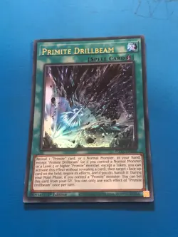 YUGIOH Ultra Rare Primite Drillbeam ROTA-EN060 1st Edition - Image 1